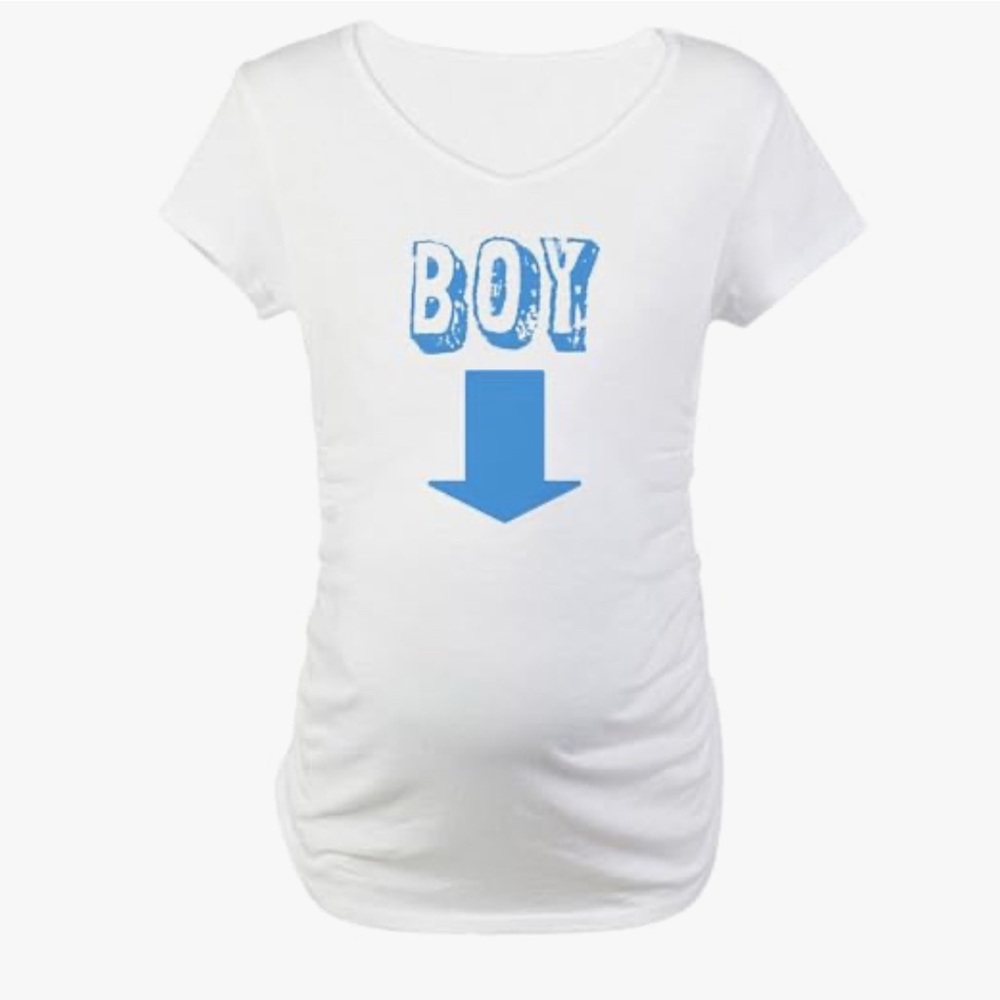 Maternity tee shirt “it’s a boy”